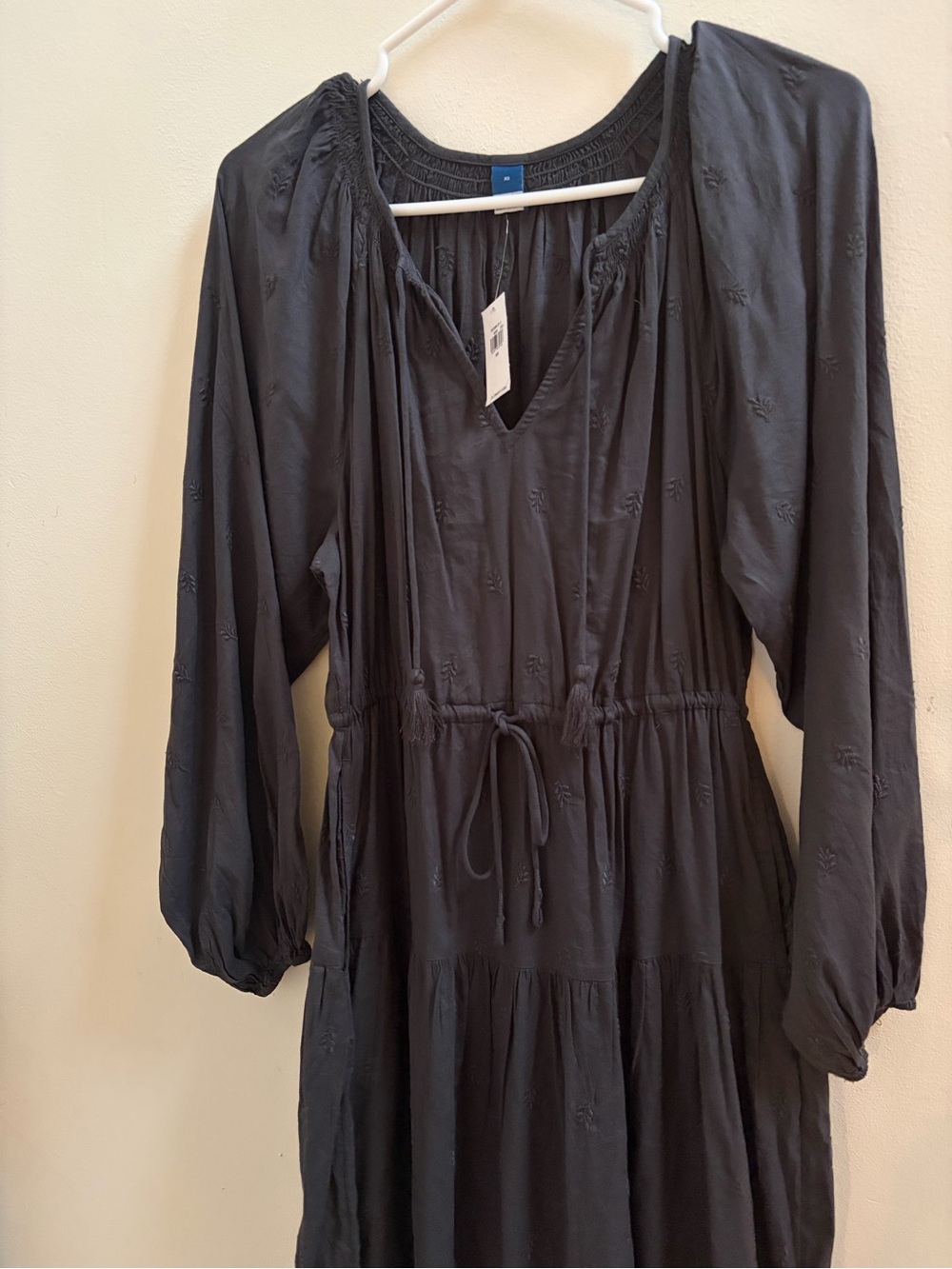 NWT OLD NAVY WAIST DEFINED EMBROIDERED MIDI - Picture 5 of 7